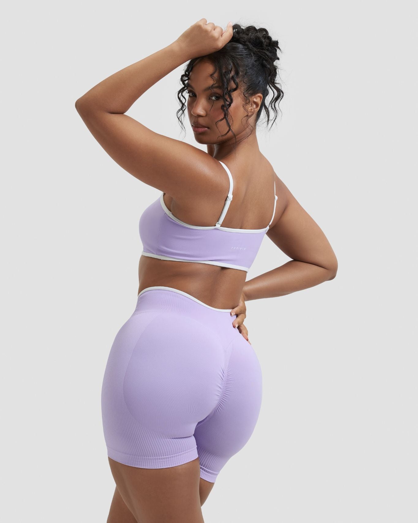 Elevate™ Outline Bandeau Bra | Lilac