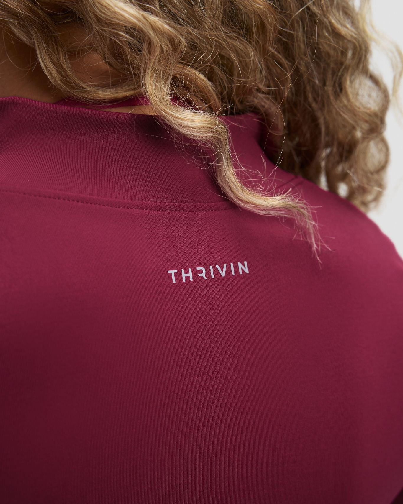 Elevate™ Compression Long Sleeve Jacket | Cherry Berry