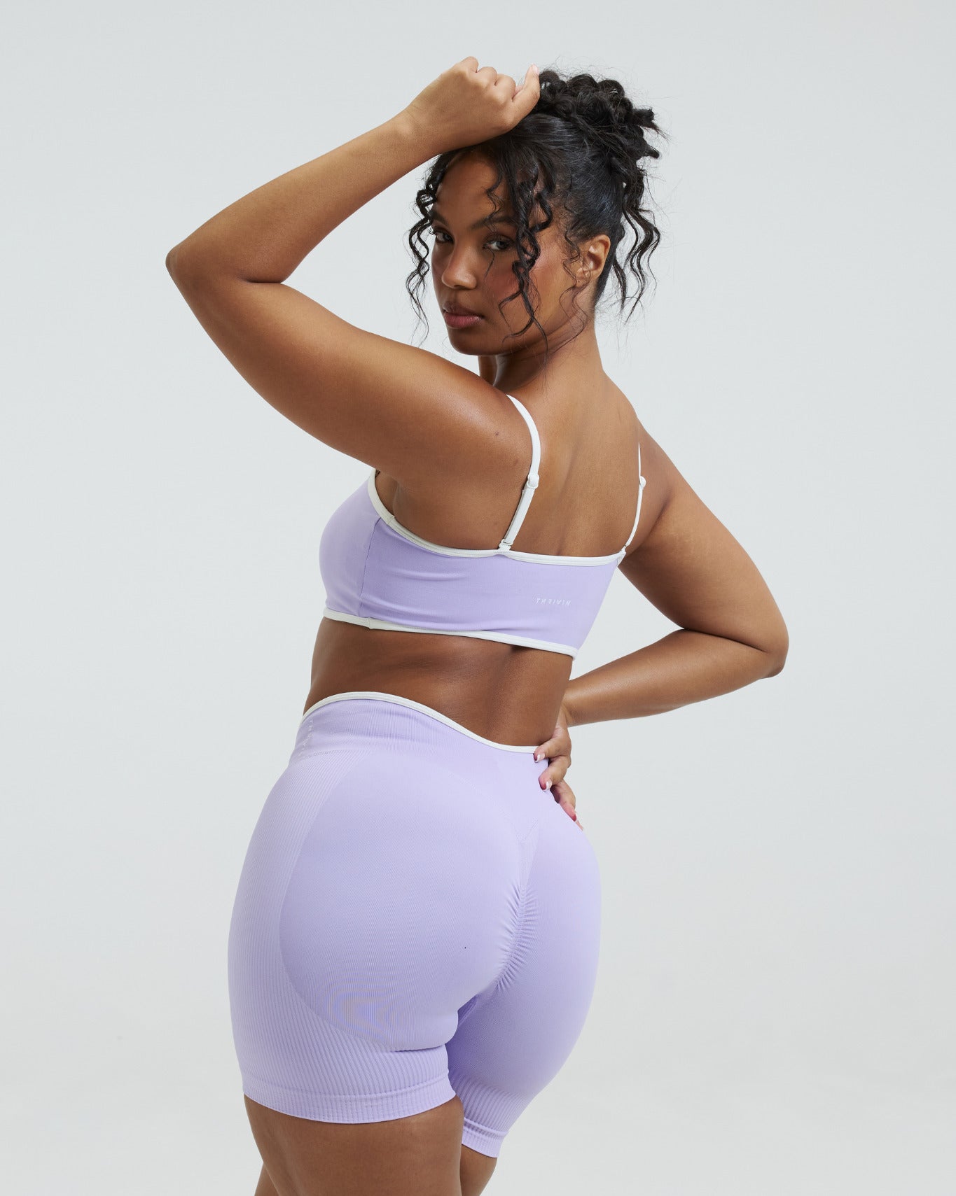 Elevate™ Outline Bandeau Bra | Lilac