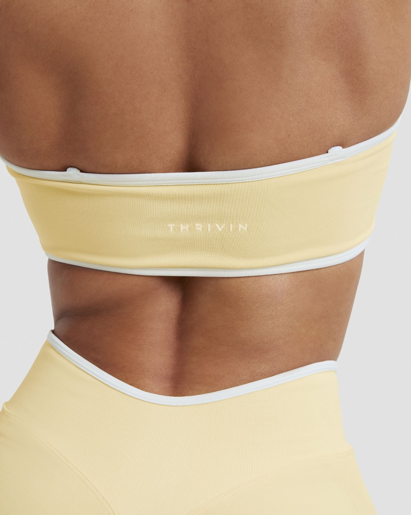 Elevate™ Outline Bandeau Bra | Golden Butter