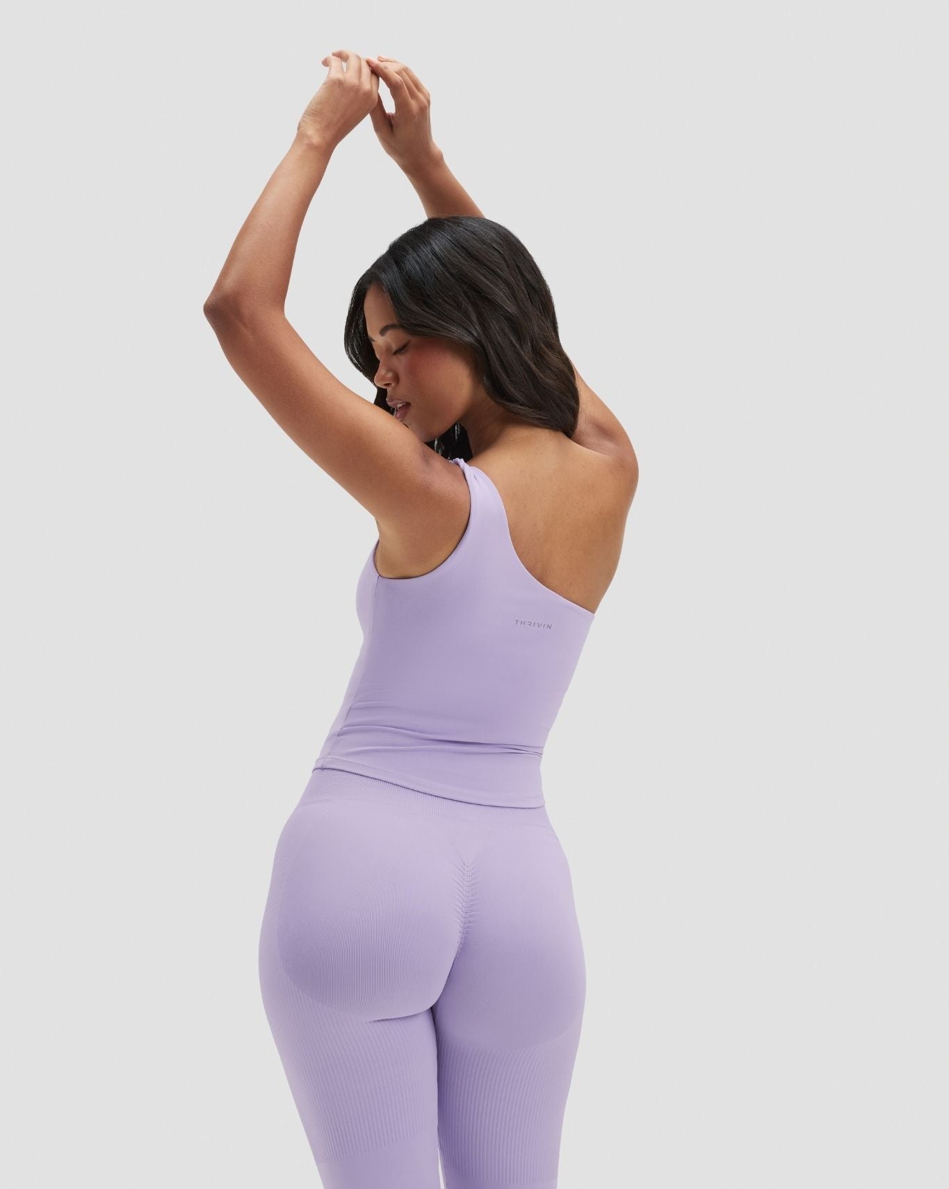 Elevate™ Sculpting Asymmetric Twist Top | Lilac