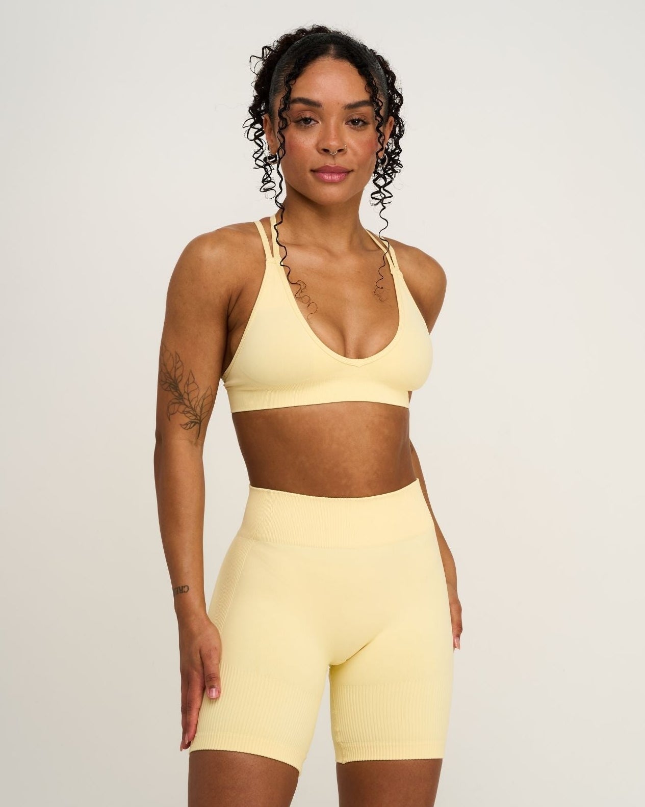 Elevate™ Sculpting Seamless High Apex Bra | Golden Butter
