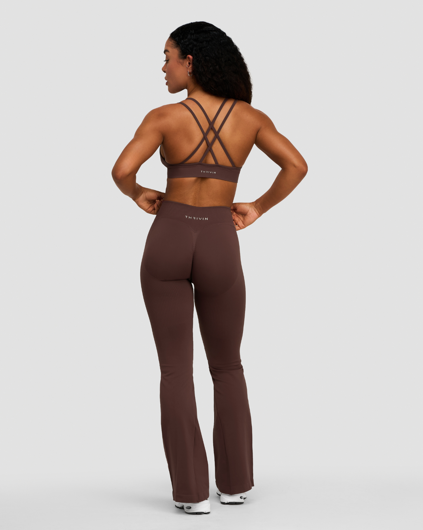 Elevate™ Sculpting Seamless High Apex Bra | Dark Mauve