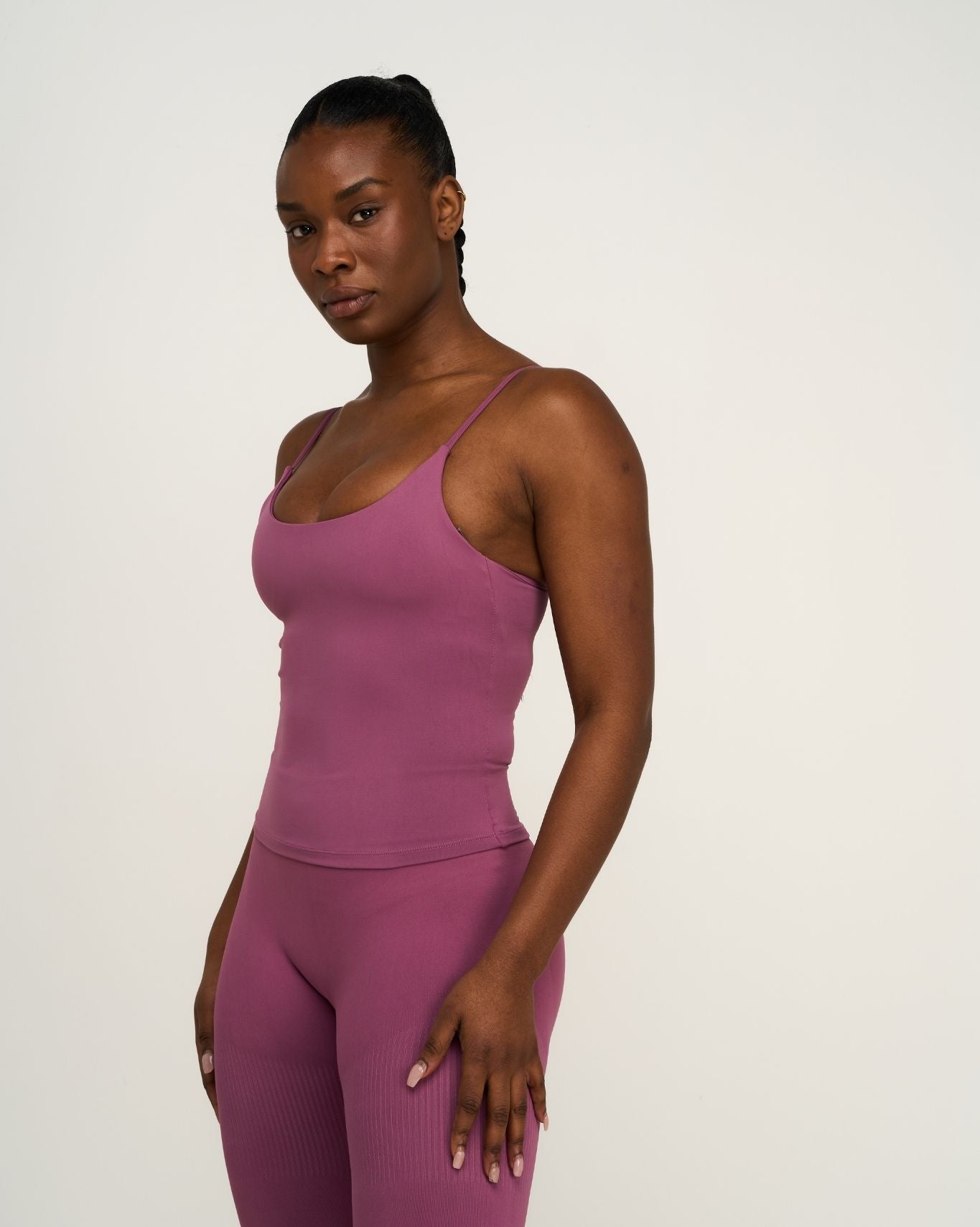 Elevate™ Sculpting Seamless Scoop Neck Cami | Orchid Mauve