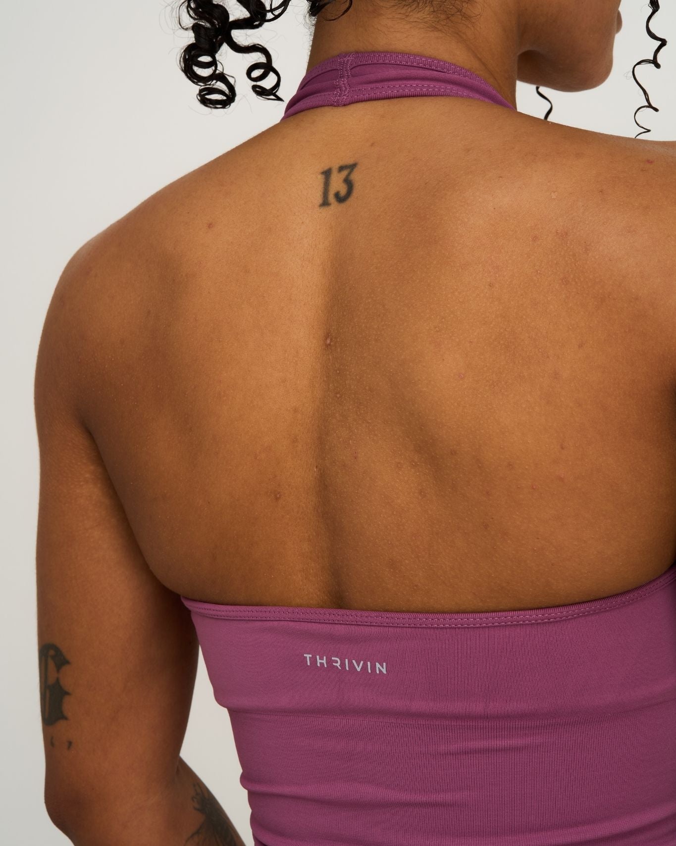 Elevate™ Sculpting Seamless Halterneck Top | Orchid Mauve