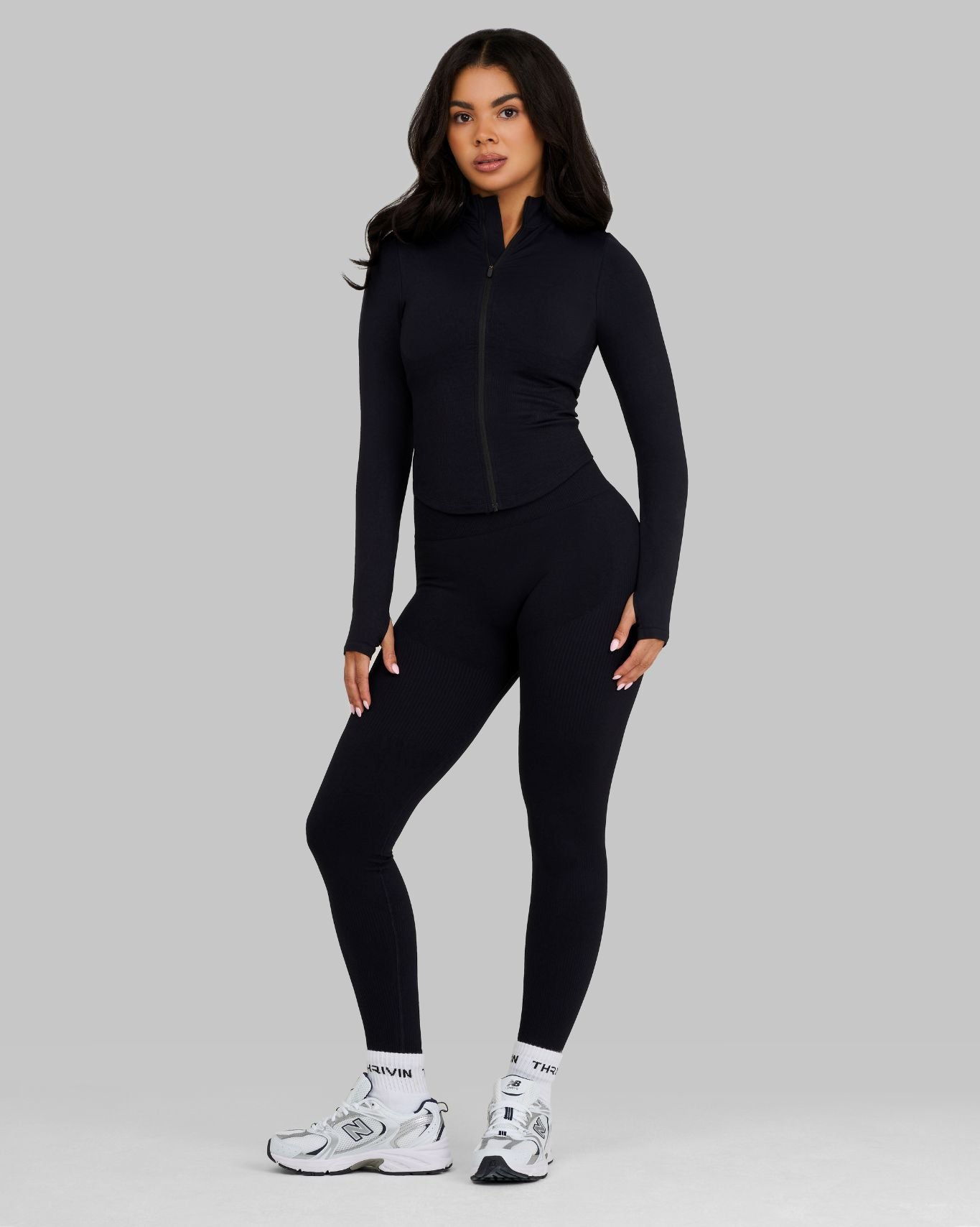 Elevate™ Sculpting Seamless Jacket | Night Black