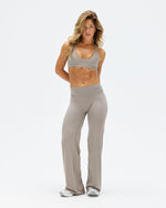 Essence Wide Leg Pants | Latte