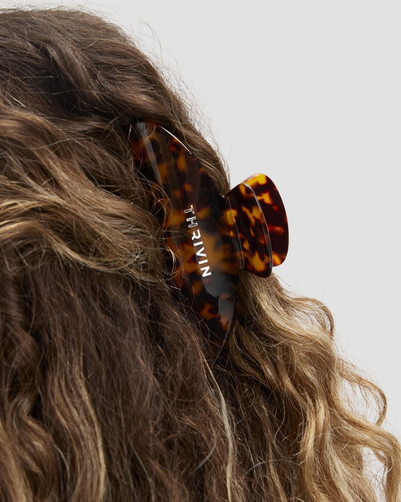 Claw Clip | Black & Tortoise Brown