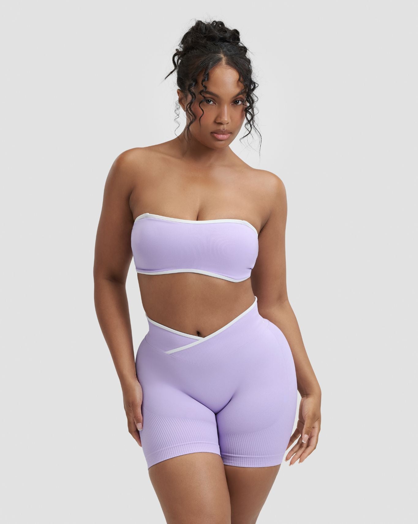 Elevate™ Outline Bandeau Bra | Lilac