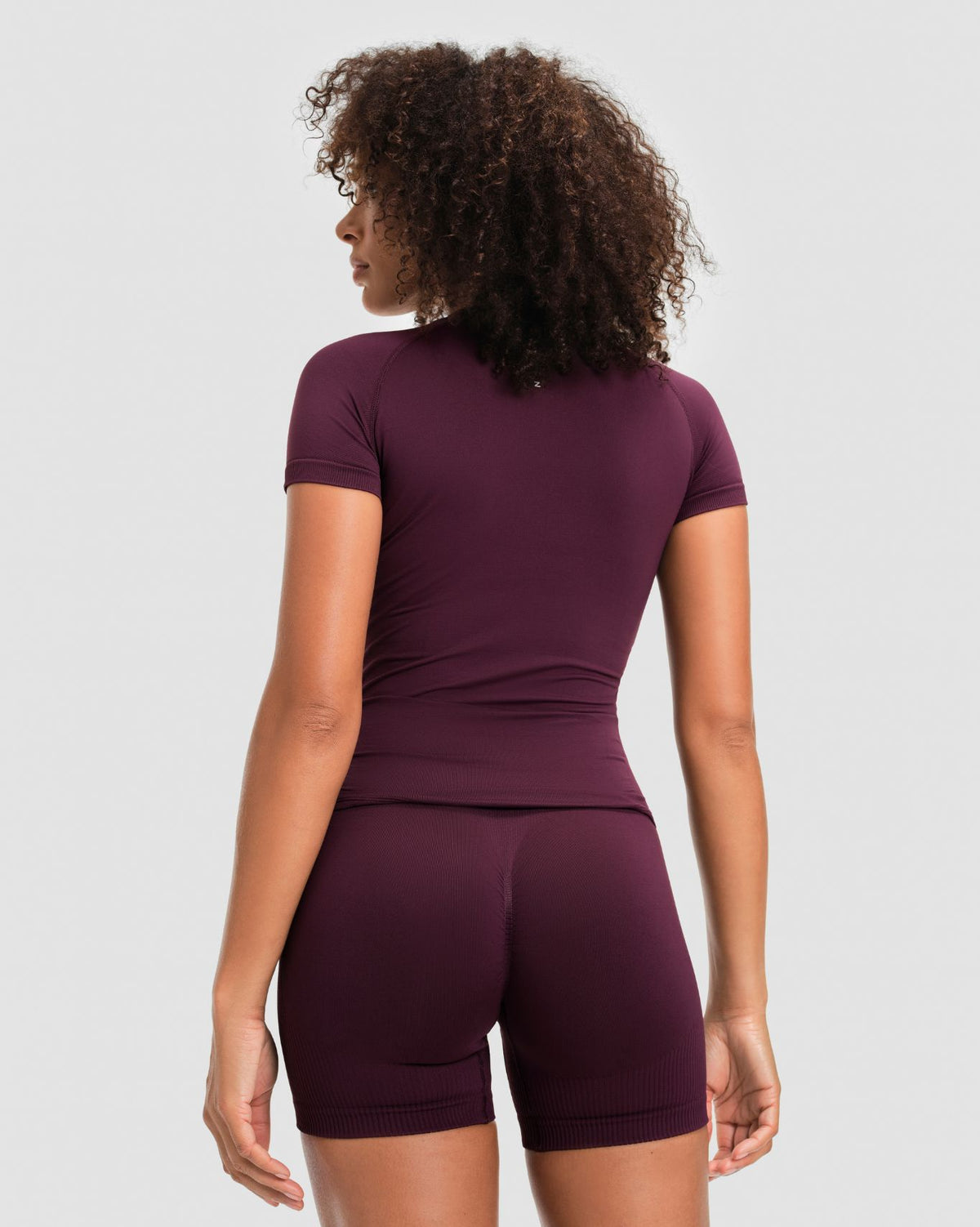 Elevate™ Compression T-Shirt | Winter Plum