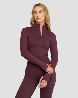 Elevate™ Sculpting Seamless Jacket | Dark Mauve