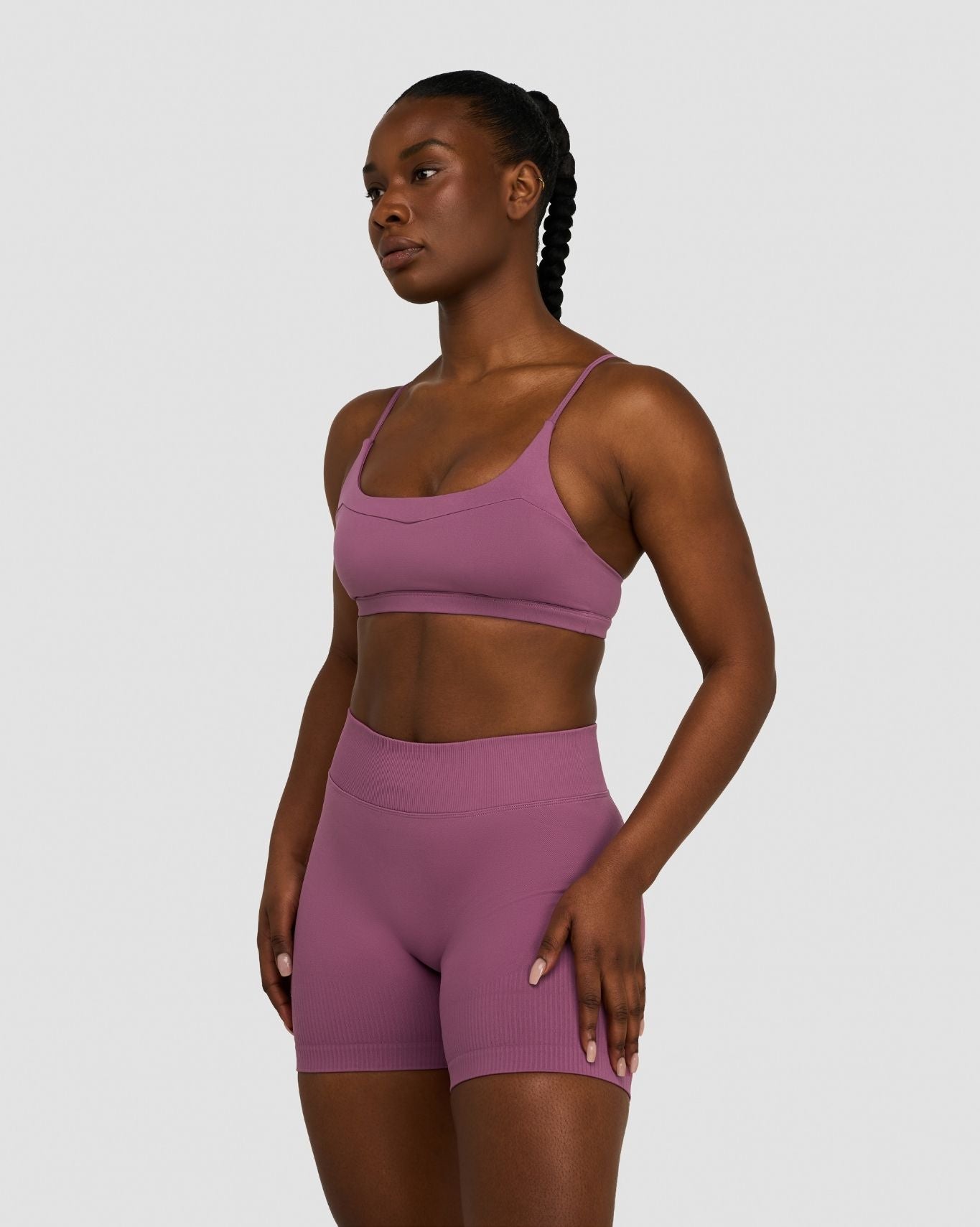 Elevate™ Sculpting Seamless Scoop Neck Bra | Orchid Mauve