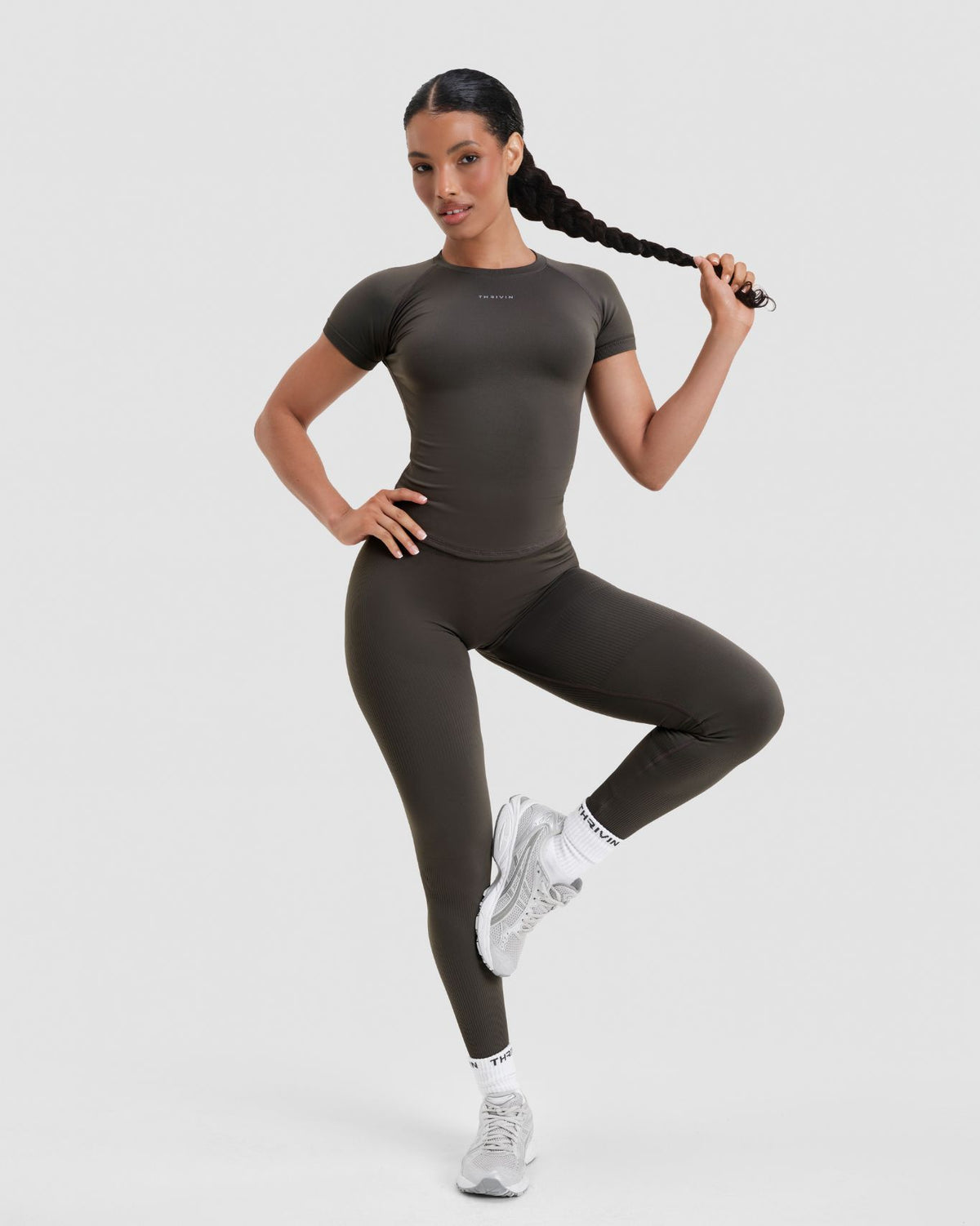 Elevate™ Compression T-Shirt | Olive Green