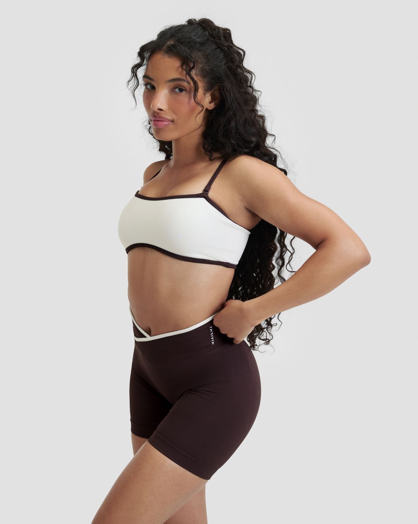 Elevate™ Outline Bandeau Bra | Cream