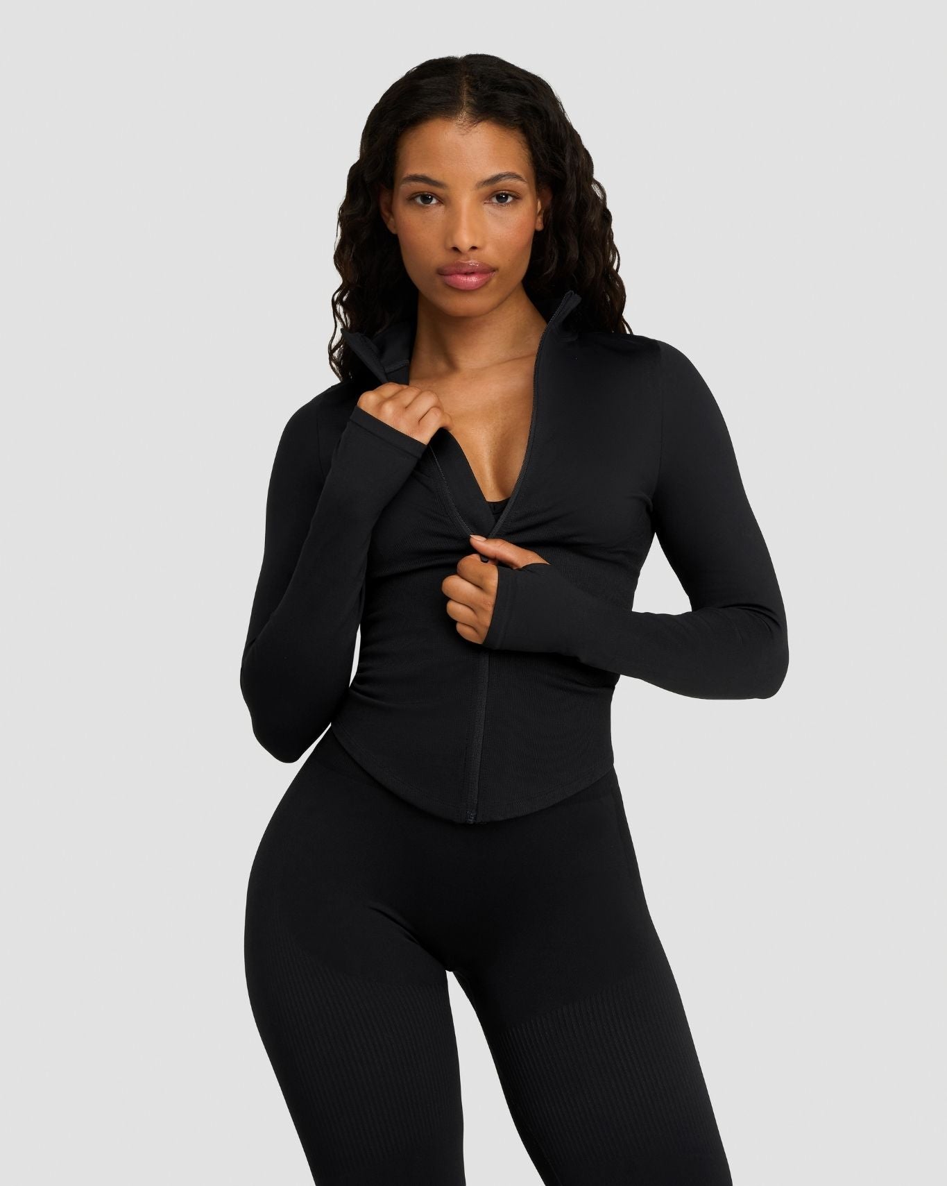 Elevate™ Sculpting Seamless Jacket | Night Black