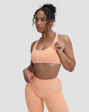 Elevate™ Sculpting Medium Impact Multiway Bra | Melon Ice