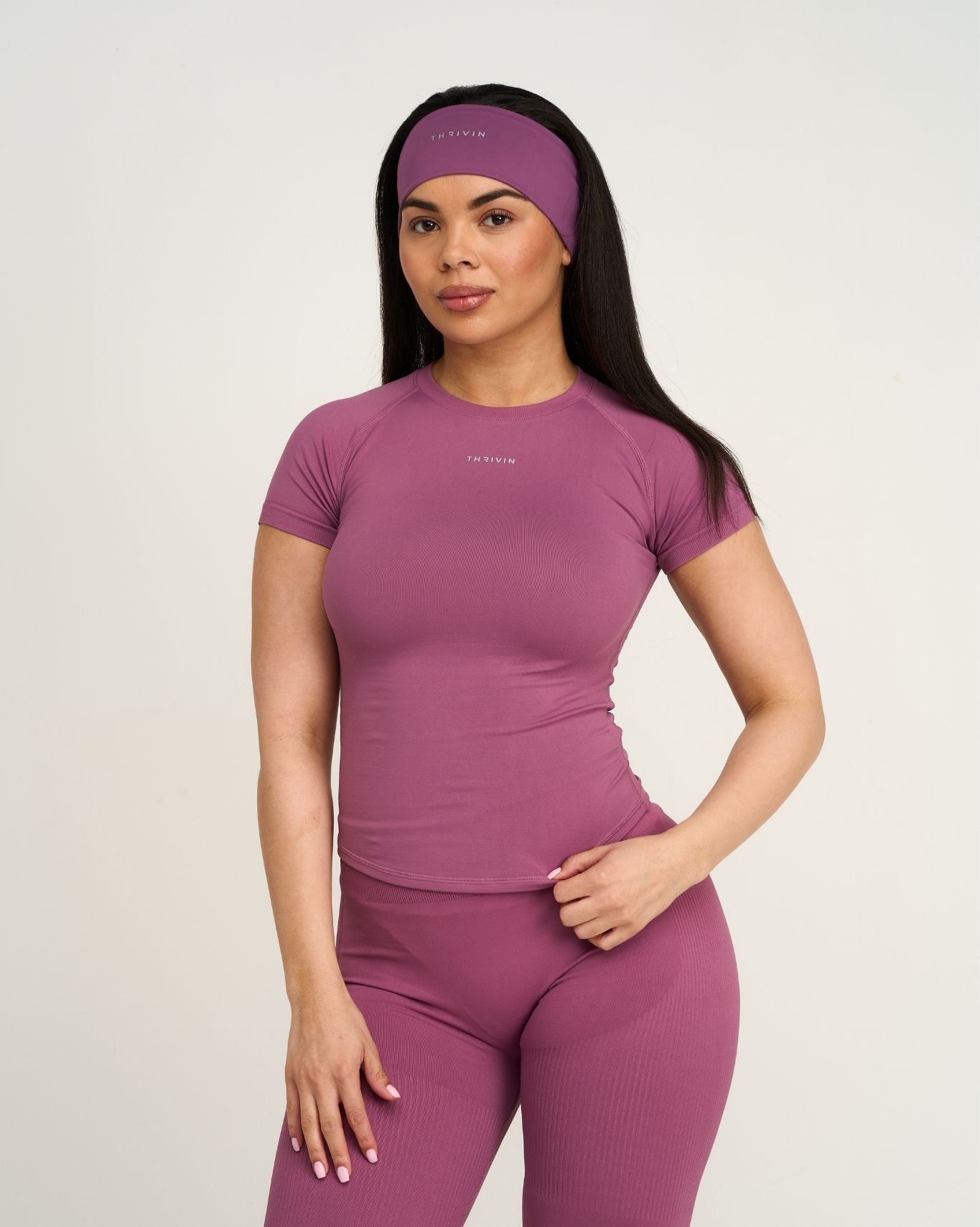 Elevate™ Compression T-shirt | Orchid Mauve