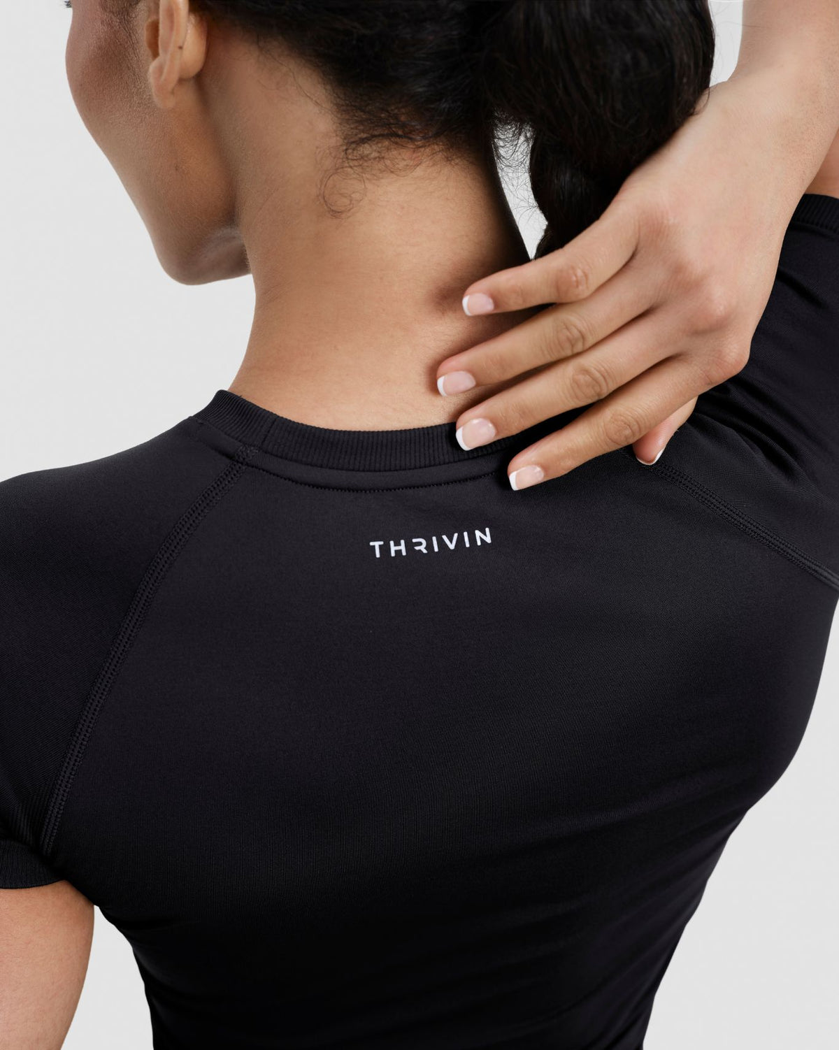 Elevate™ Compression Baby T-Shirt | Night Black