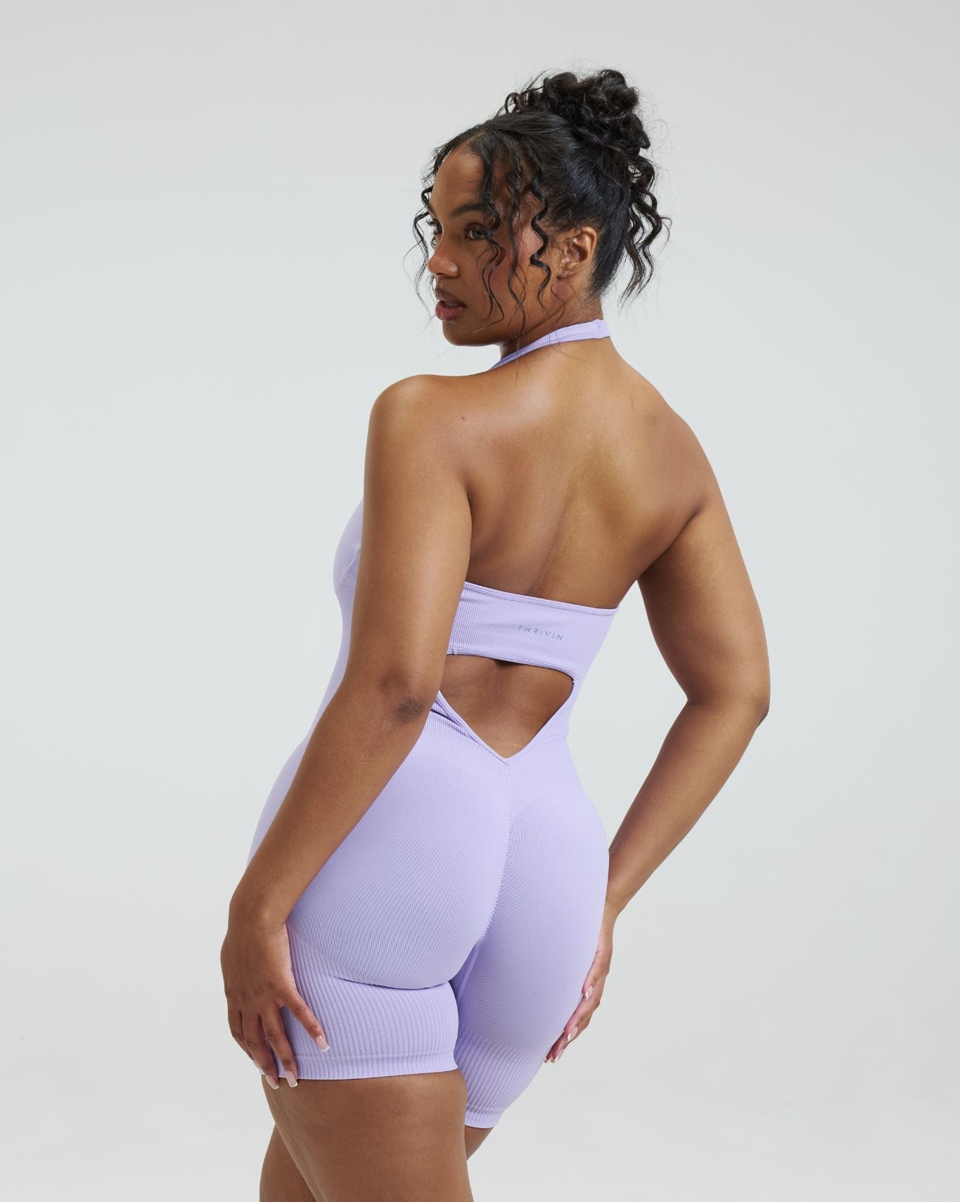 Elevate™ Unipie de Escote Halter de Modelado | Lila