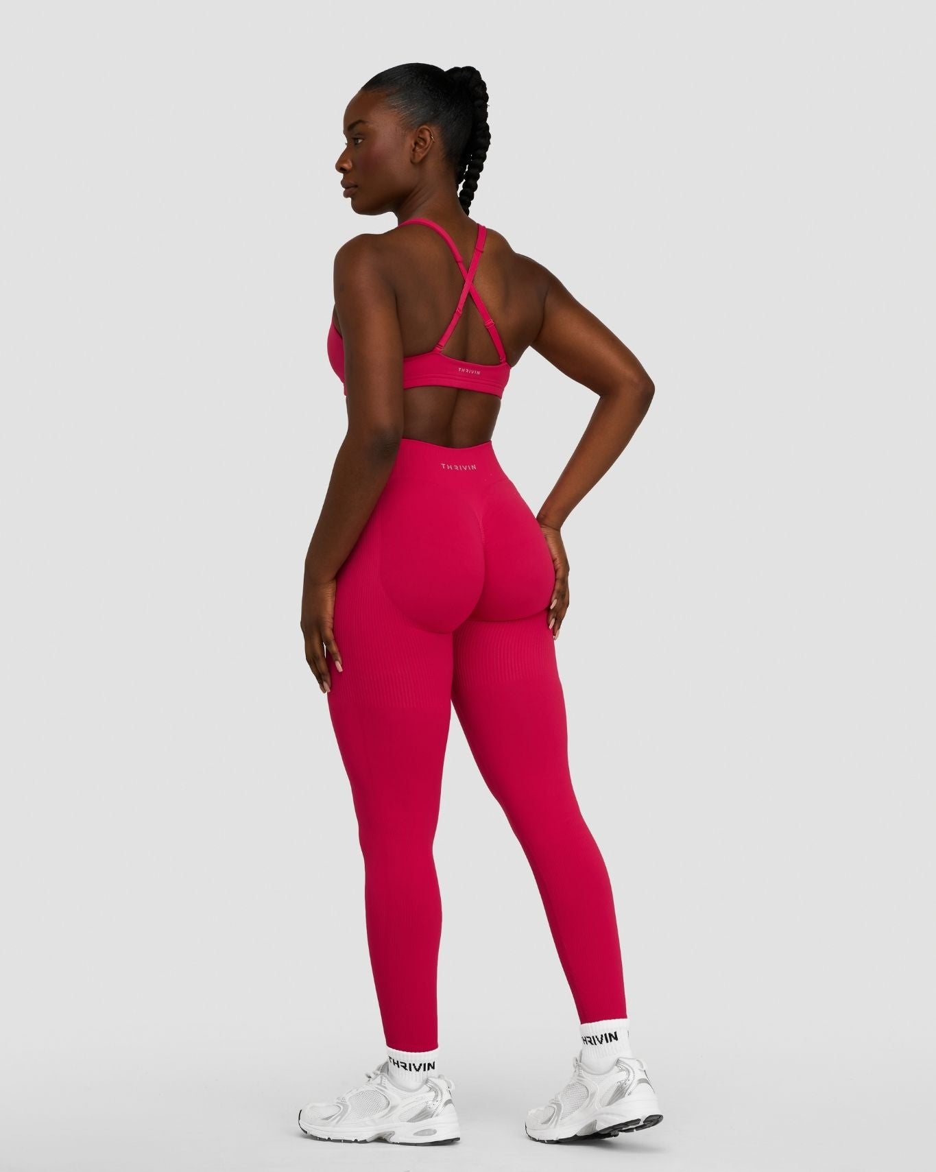 Elevate™ Sculpting Mid Waist Scrunch Leggings | Curve‑Enhancing Fit