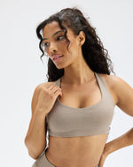 Elevate™ Sculpting Medium Impact Multiway Bra | Latte
