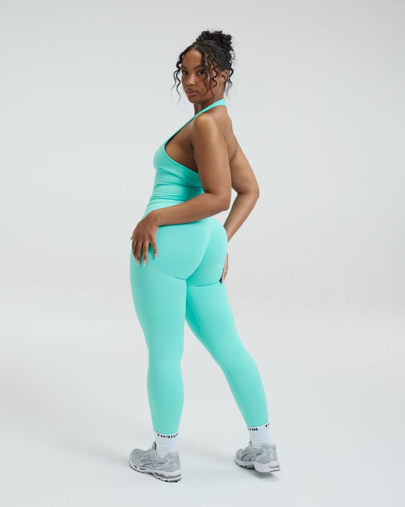 Elevate™ Top Halter Sin Costuras de Modelaje | Clear Tides