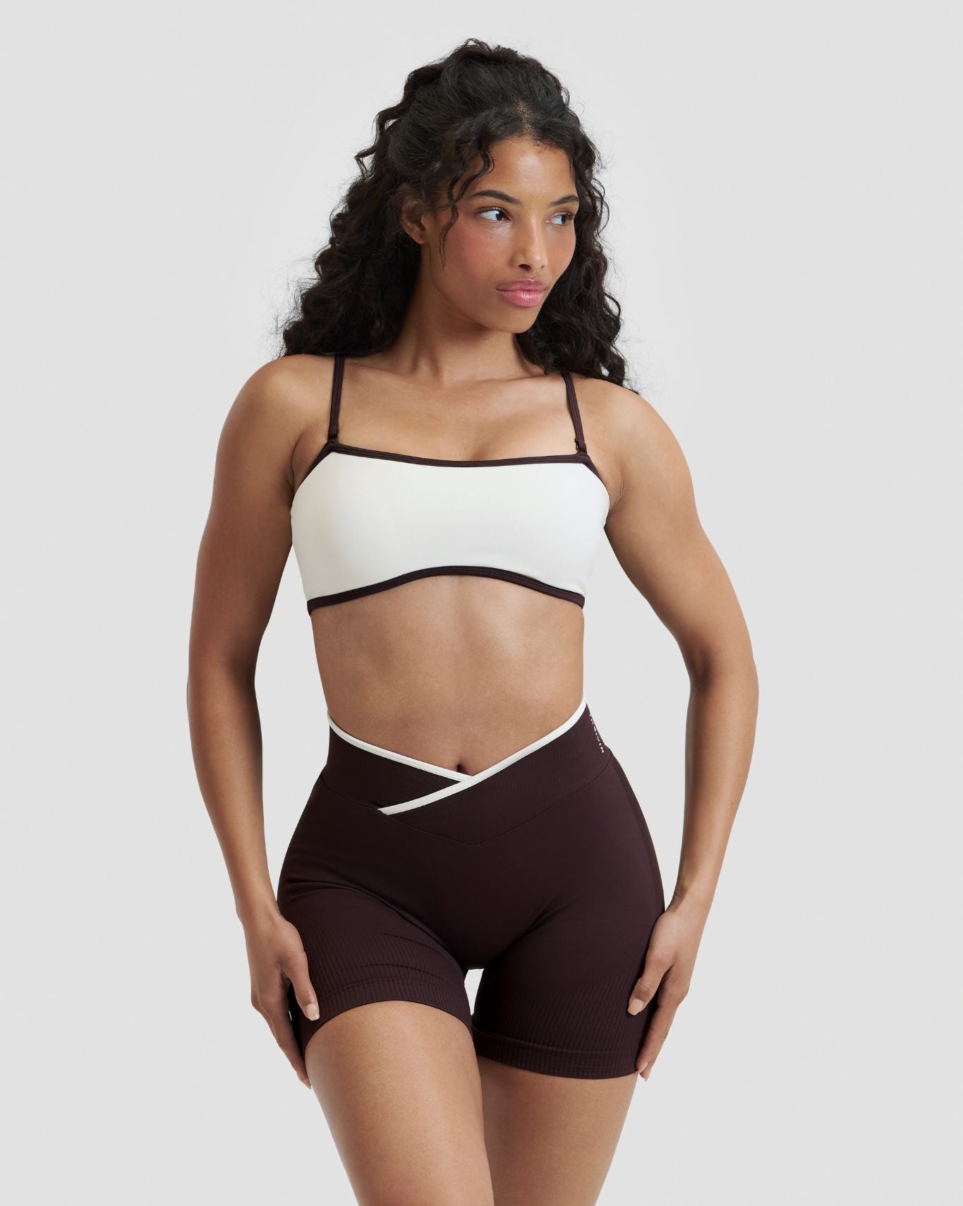 Elevate™ Outline Bandeau Bra | Cream