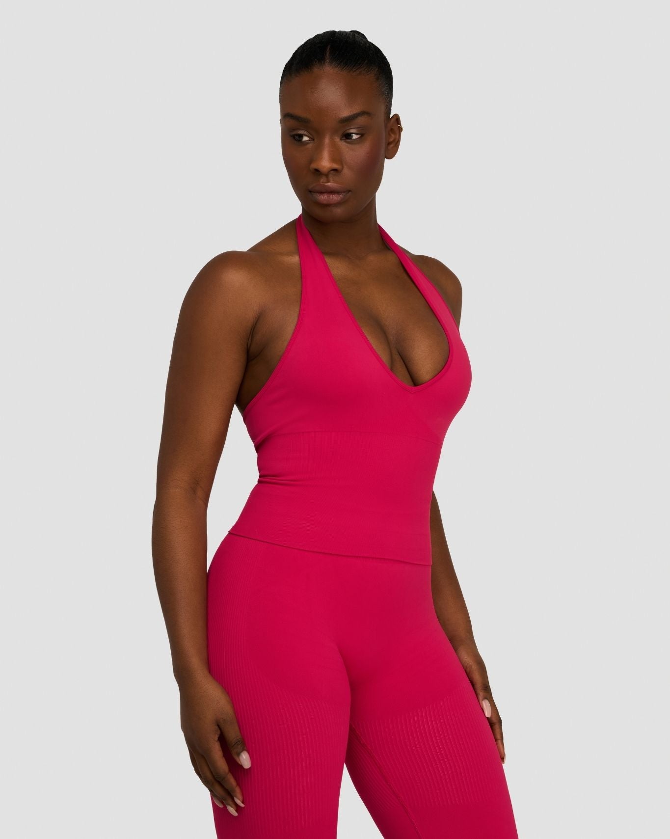 Top Halter Sin Costuras Modelador Elevate™ | Fresa