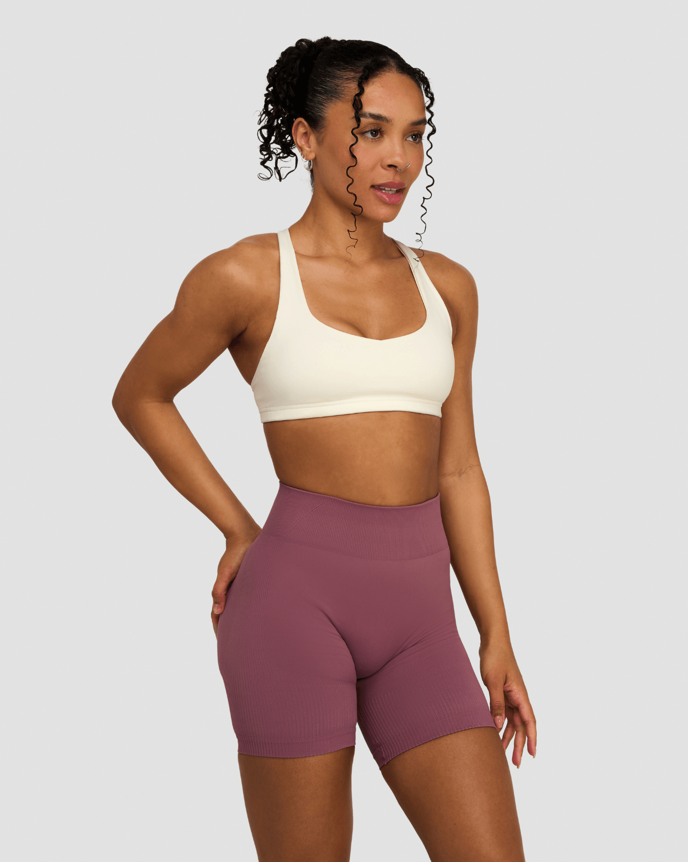 Elevate™ Sculpting Medium Impact Multiway Bra | Cream