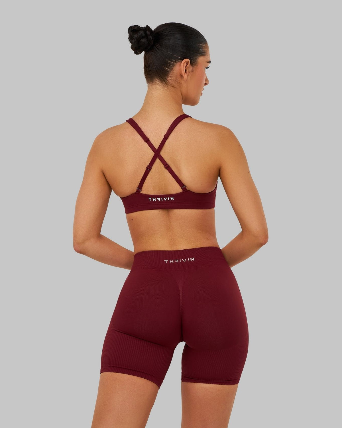 Elevate™ Sculpting Medium Impact Multiway Bra | Fine Wine