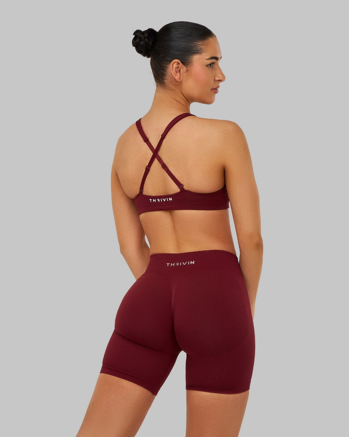 Elevate™ Sculpting Medium Impact Multiway Bra | Fine Wine