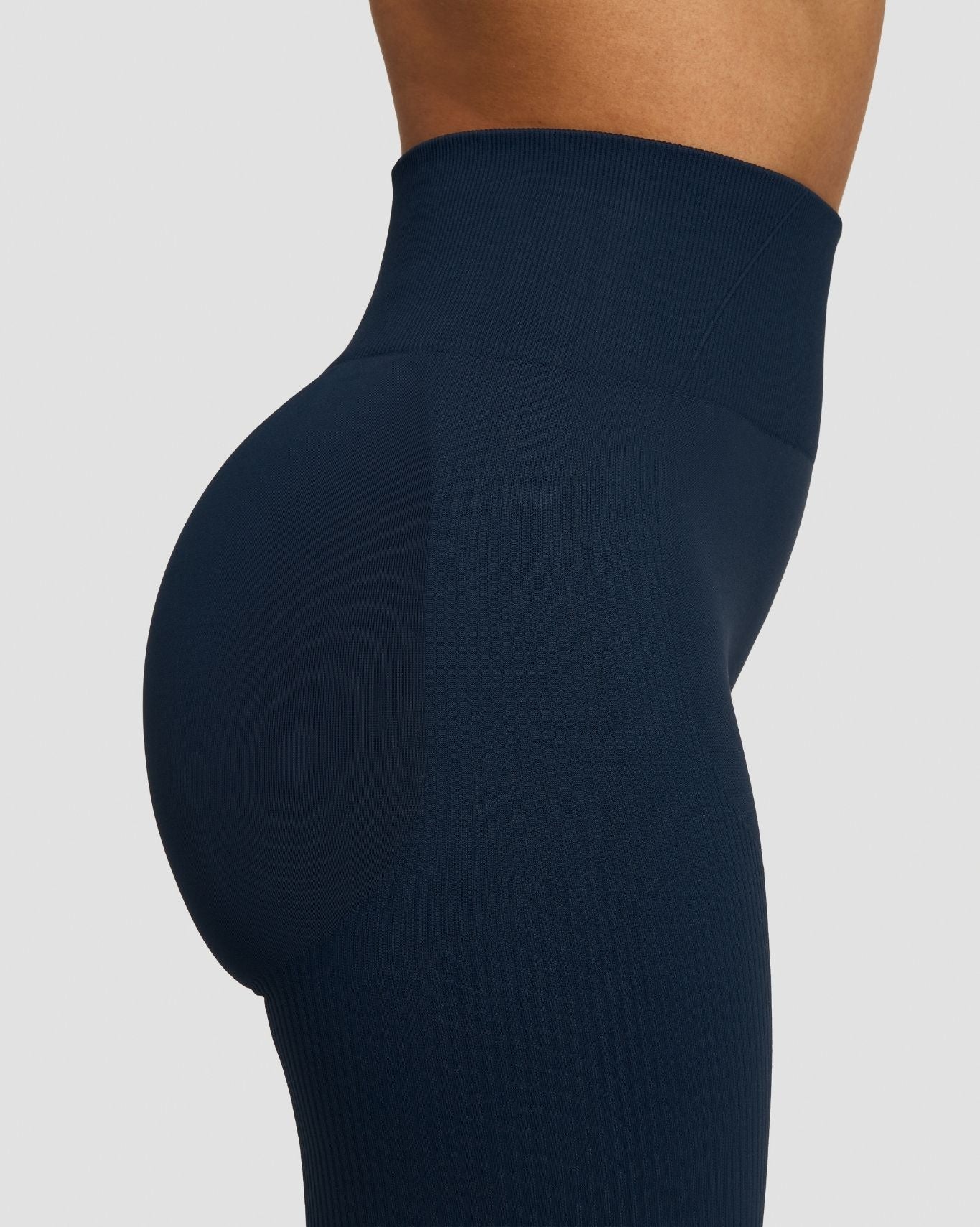 High Waist Scrunch Butt Leggings - Midnight Navy | Thrivin