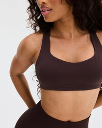 Elevate™ Sculpting Medium Impact Multiway Bra | Coffee