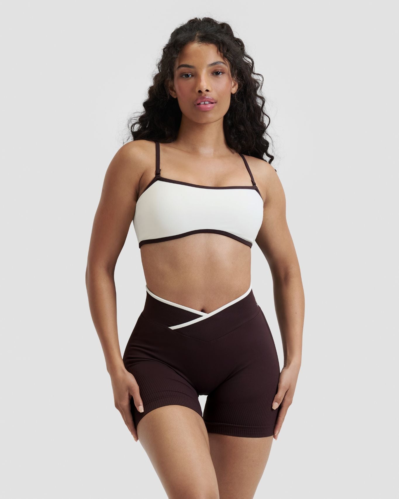 Elevate™ Outline Bandeau Bra | Cream