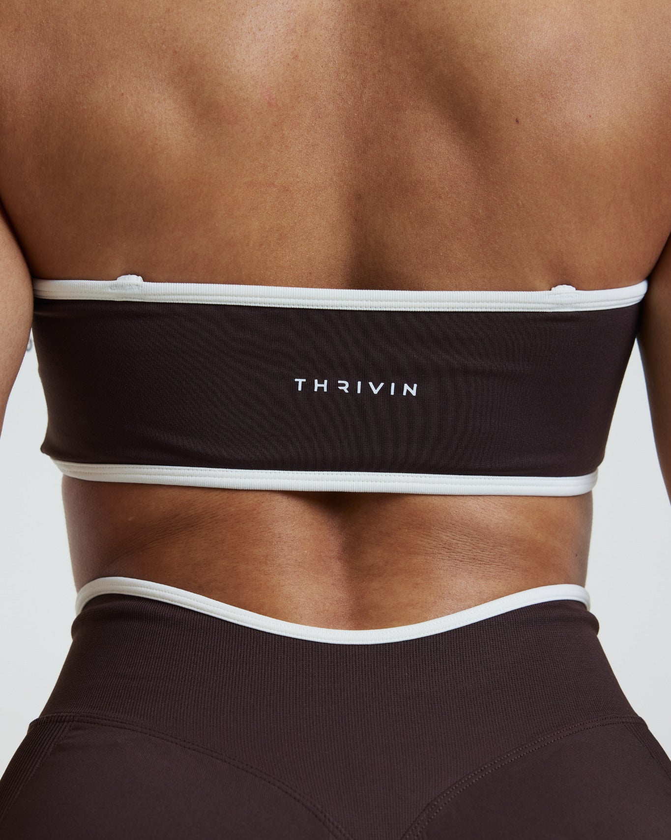 Elevate™ Outline Bandeau Bra | Coffee