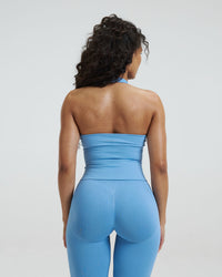 Elevate™ Top Halter sin Costuras de Modelado | Cielo Infinito