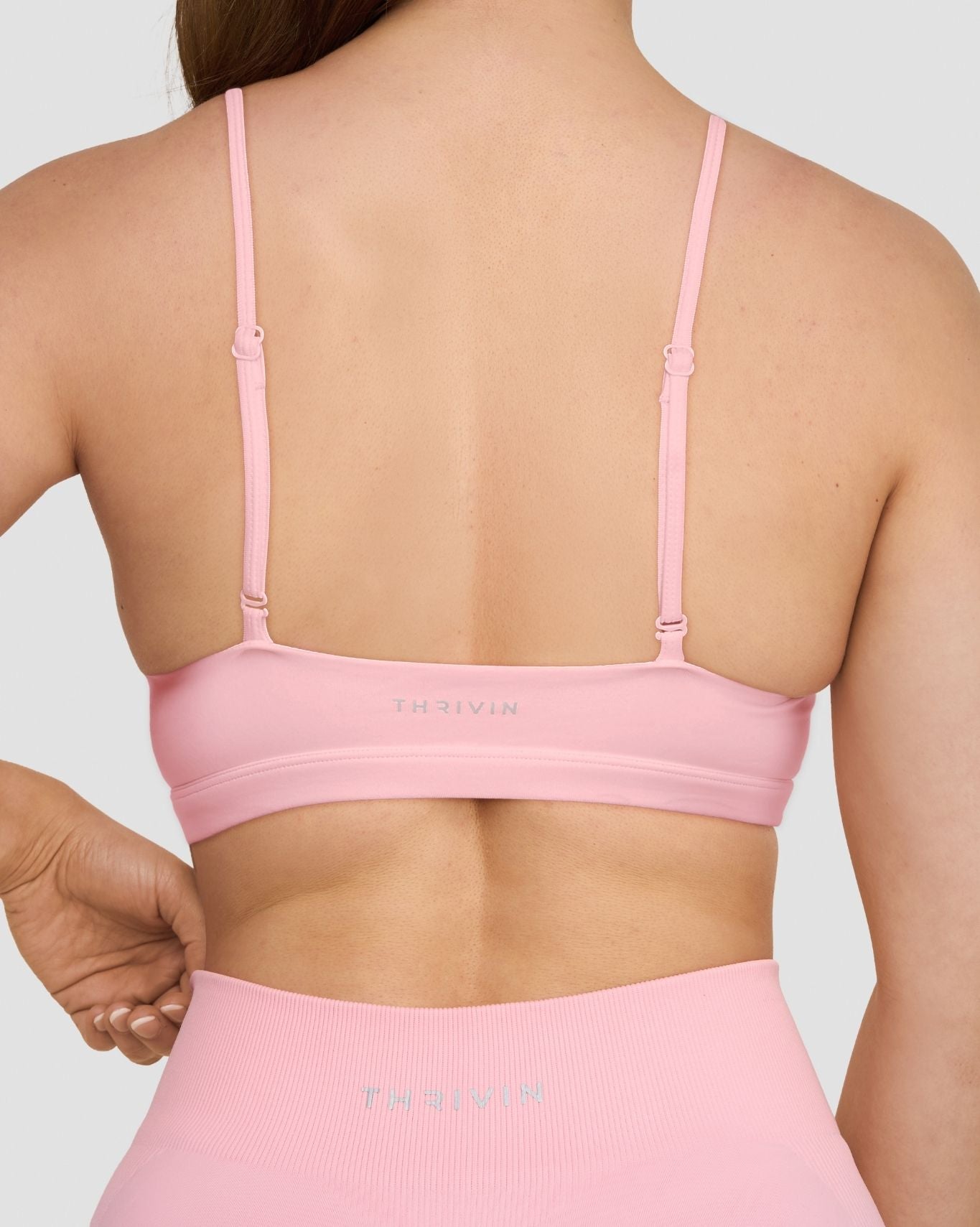 Elevate™ Sujetador Modelador Sin Costuras con Escote Redondo | Algodón Rosa