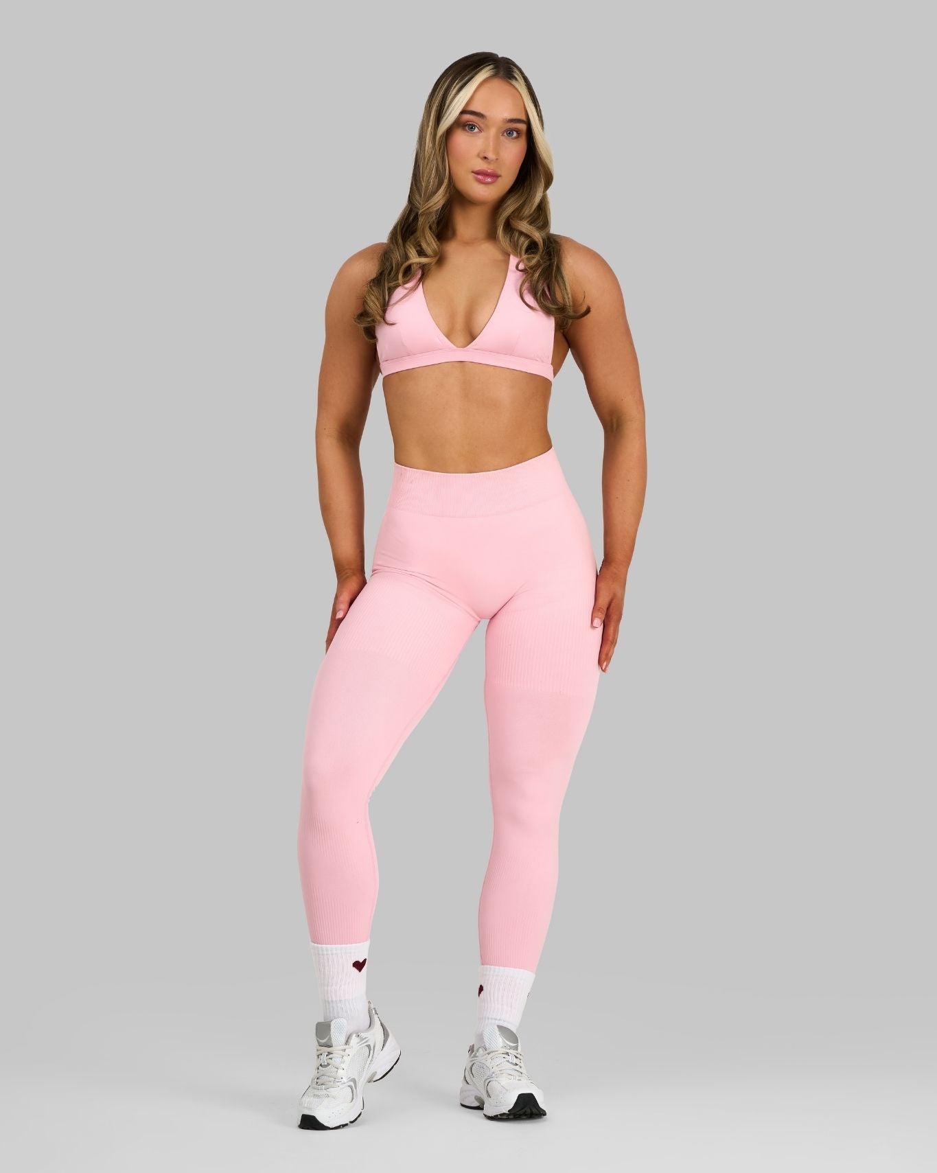 Elevate™ Sculpting Scrunch Leggings - Cotton Pink | Thrivin