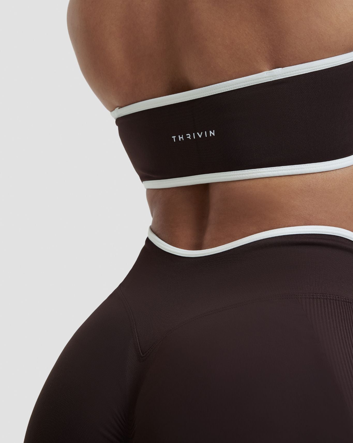 Elevate™ Outline Bandeau Bra | Coffee