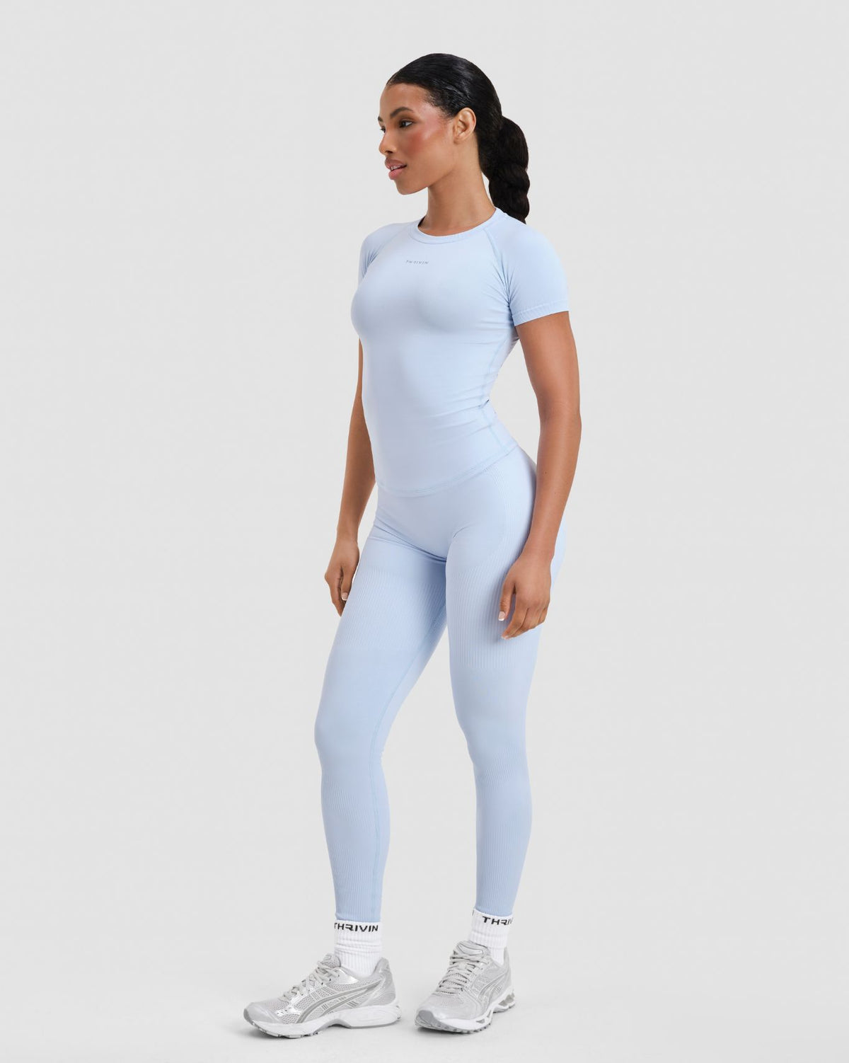 Elevate™ Compression T-Shirt | Ice Blue