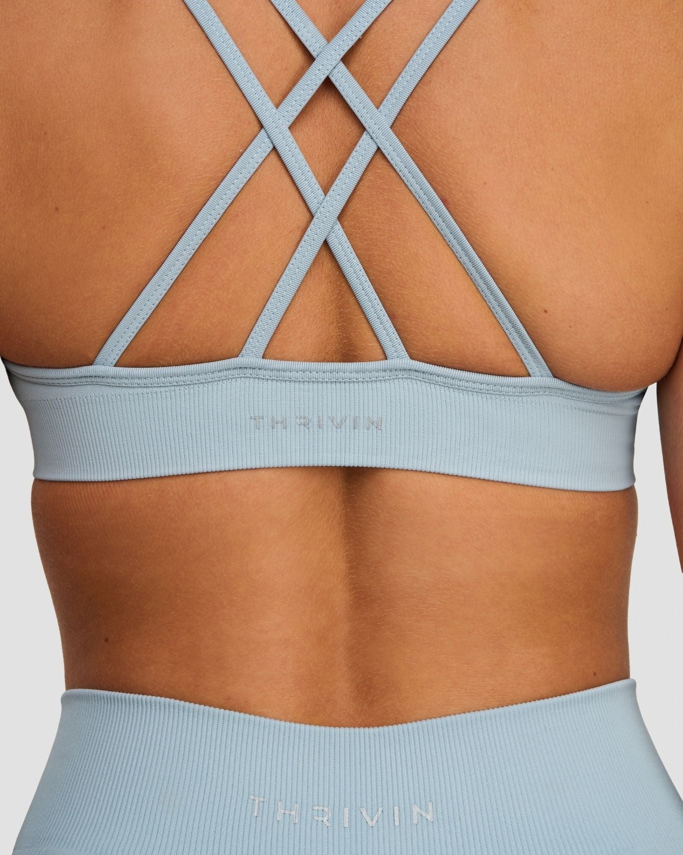 Elevate™ Sujetador Moldeador Sin Costuras de Copa Alta | Blue Haze