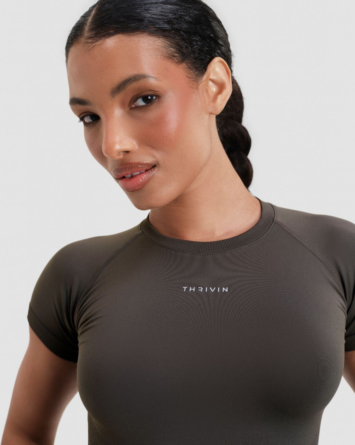 Elevate™ Compression T-Shirt | Olive Green