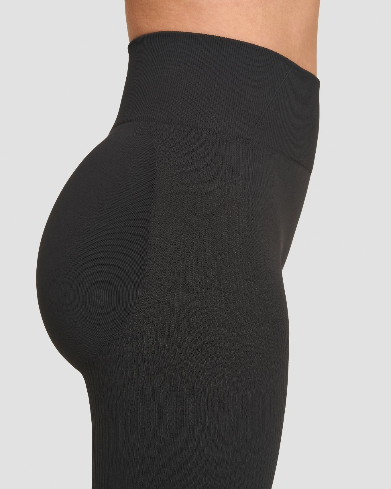 THRIVIN ブラック ヒップアップ レギンス leggings High Waist Scrunch Butt Leggings - Charcoal Grey | Thrivin