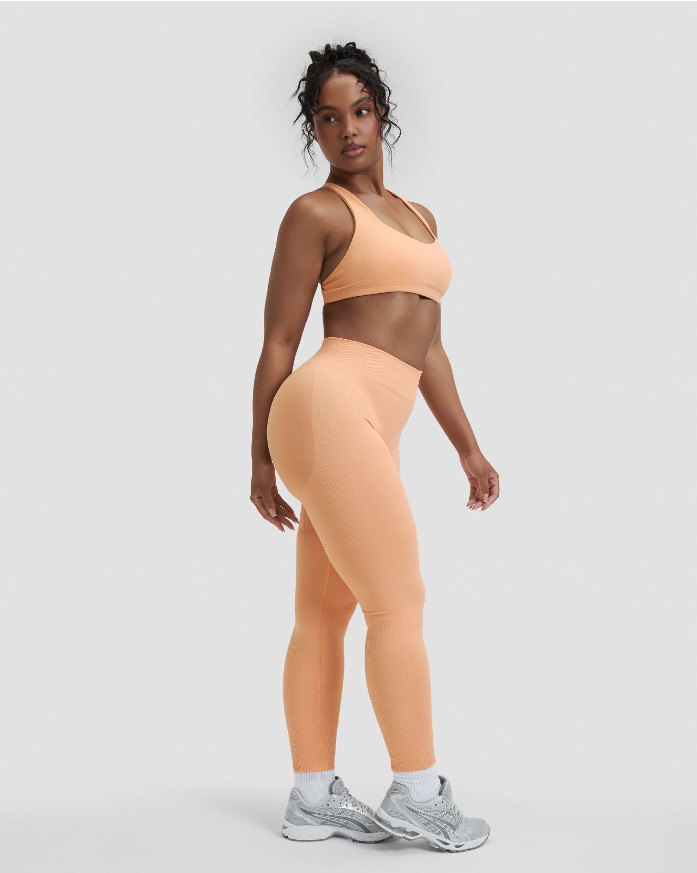 Elevate™ Sculpting Mid Waist Scrunch Leggings | Melon Ice
