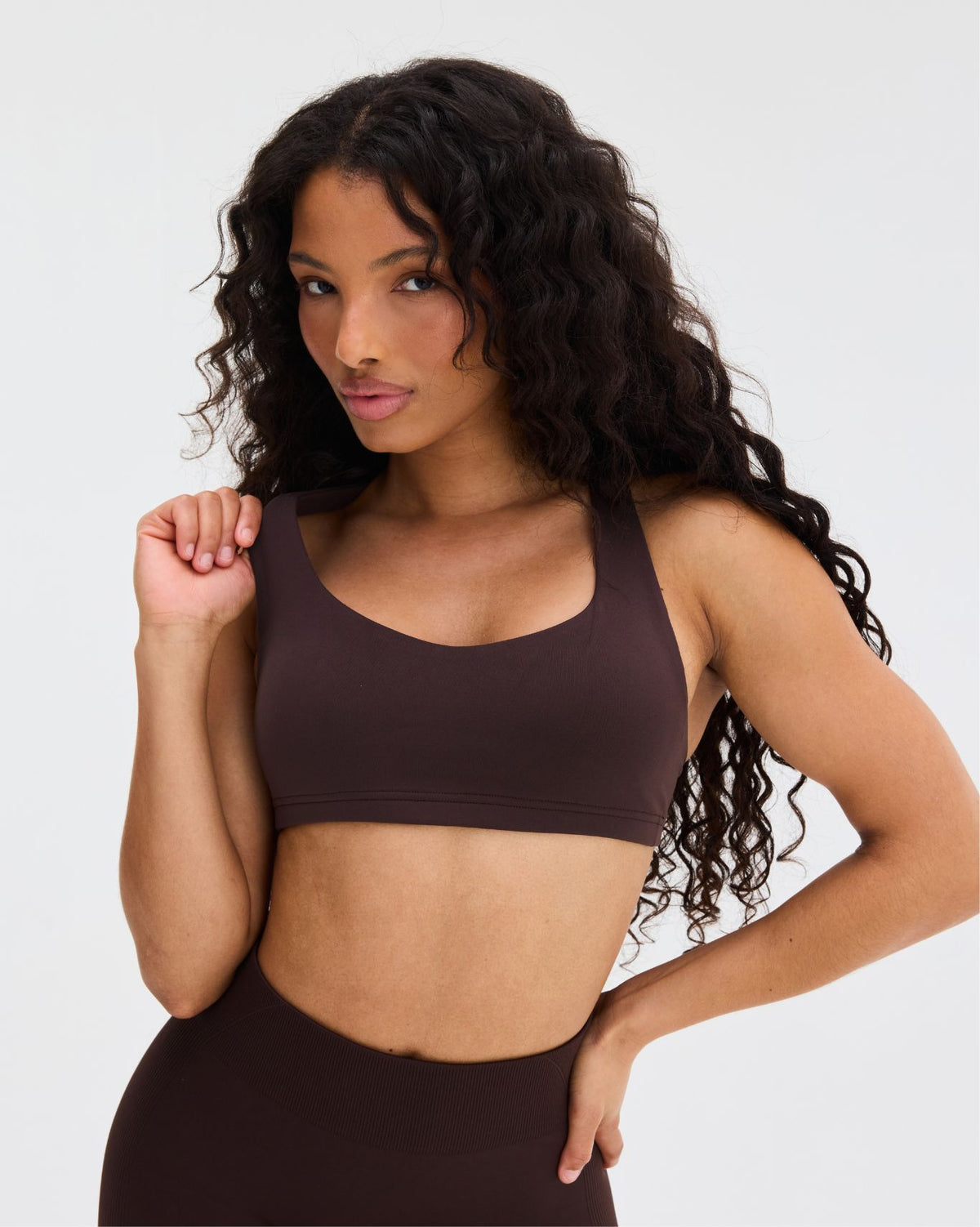 Elevate™ Sculpting Medium Impact Multiway Bra | Coffee