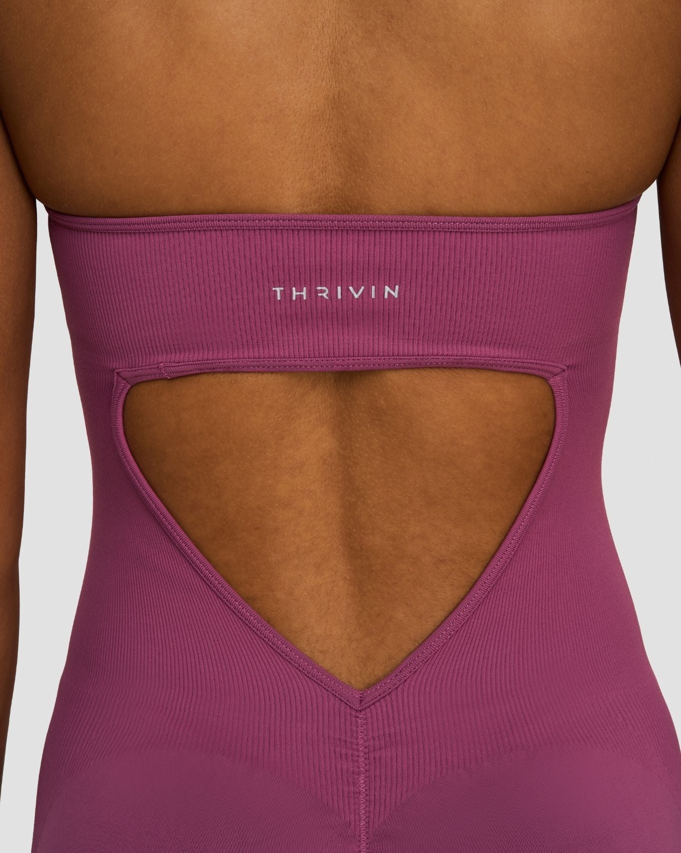 Elevate™ Sculpting Halterneck All In One | Orchid Mauve