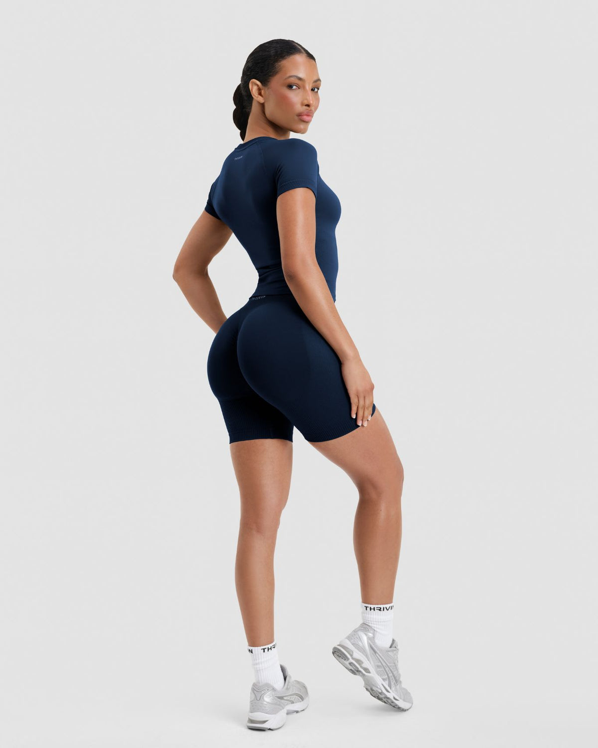 Elevate™ Compression Baby T-Shirt | Midnight Navy