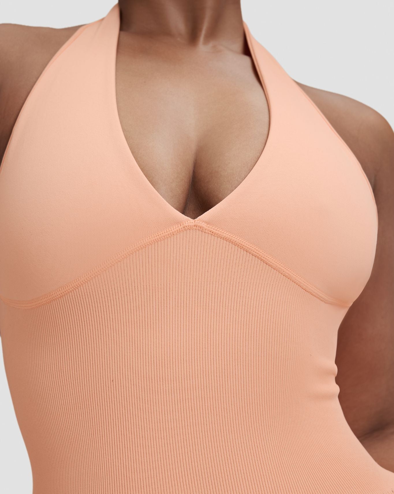 Elevate™ Sculpting Halterneck All In One | Melon Ice