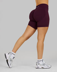 Arise – Nahtlose Sculpt-Ripp-Contour-Leggings – Schwarz
