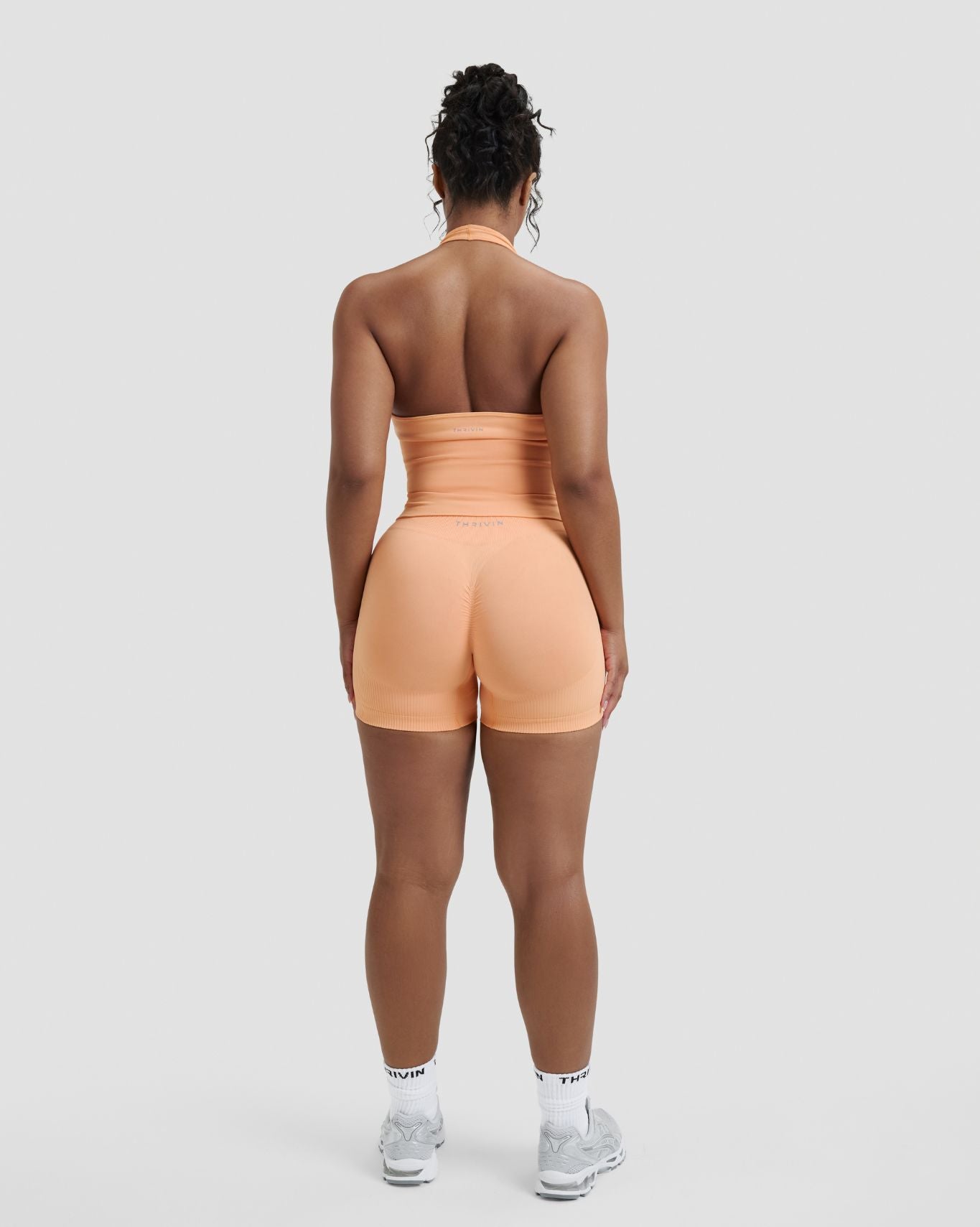 Elevate™ Sculpting Seamless Halterneck Top | Melon Ice
